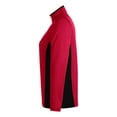 thumbnail image 6 of Harriton M786W Women's Flash Snag Protection Plus IL Colorblock Quarter-Zip Pullover-Red/ Black-XS, 6 of 6
