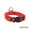 Red, variant on Tuobarr Dog Collar, Light Up Dog Collar, LED Collar with USB Rechargeable, Bright High Visibility Lighted Glow Collar for Pet Night Walking In 3 Colors Red