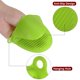 thumbnail image 4 of 2uds Engrosados Mini Horno Guantes, Calor Resistentes Silicona Horno Mitones Goma Horno Mitones Pellizco Goma Agarre Mitones Soportes Ollas para Cocina, Hornear, Barbacoa, Verde, 4 of 6