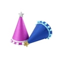 thumbnail image 2 of Pack of 10, Party Hats, Birthday hat for Adults and Kids  (Universal, Multicolor), 2 of 4