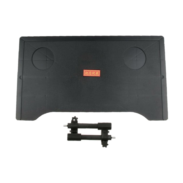 Bandeja para Silla de Ruedas Sunnimix Doble Portavasos ABS Antienvejecimiento Mesa para silla de ruedas