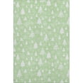 thumbnail image 2 of Addison Rugs Mayfield Premium Machine Washable Transitional Holiday Mint Rectangle Rug, 9' x 12', 2 of 7