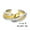 2 PCS Couple Ring#7, variant on Fashion Cute Sliver Plated Cat Ear Open Ring Adjustable Women Jewelry Party Gift-Ring#3