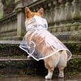 thumbnail image 4 of Neoargh Clear Waterproof Raincoat, Light‑Weight Rain Protection Jacket for Multi‑Size Pets Outdoor Walk, 4 of 6