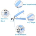 thumbnail image 4 of Safety Protect Tools Multifunctional Kitchen Dish Clamp Anti Slip Handle Anti-Scald Clip Bowl Holder BLUE, 4 of 8