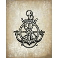 thumbnail image 2 of Kimberly, Allen 15x18 White Modern Wood Framed Museum Art Print Titled - Anchors Away 2, 2 of 4