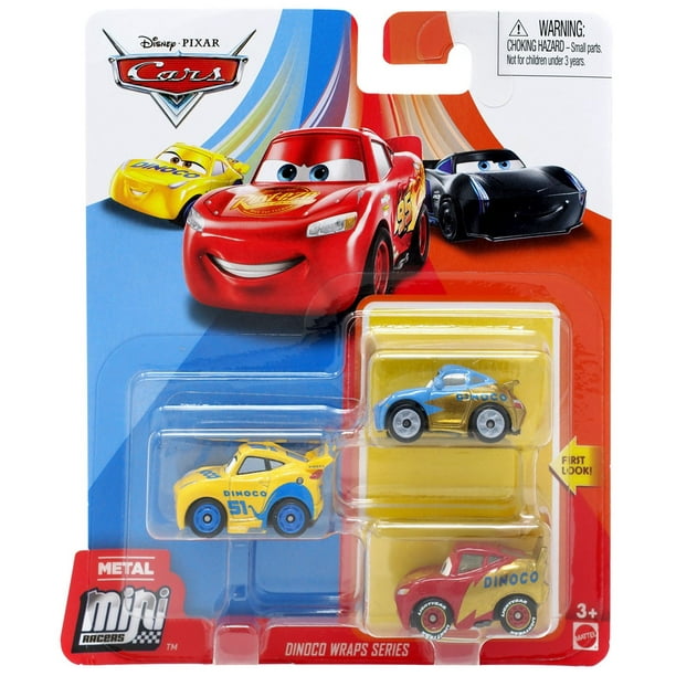 Disney Cars Mini Figures, 3 Pack