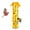 Yellow, variant on Kingsyard 6-Ports Metal Tube Sunflower Seed Wild Bird Feeder, Outside Hanging Weather Proof, Red