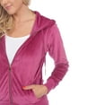 thumbnail image 4 of White Mark Women's 2 Piece Velour Tracksuit Set, 4 of 5