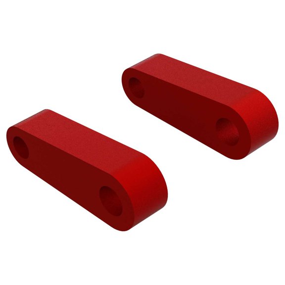 ARRMA Aluminum Fr Suspension Mounts Red 2 ARA330594 Elec Car/Truck Replacement Parts