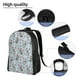 thumbnail image 5 of Fotbe Winter Gnome And Snowman Mochila de Viaje para Laptop, Mochila Ejecutiva Delgada y Resistente 15.6", 5 of 8