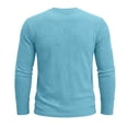 thumbnail image 5 of Admvng Mens Tops Solid Long Sleeve Shirts Breathable Casual Everyday Sports Pullover Tops, 5 of 7