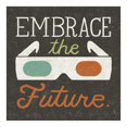 thumbnail image 1 of Retro Desktop 3D Glasses -Paper Art-20"x20", 1 of 1
