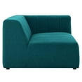 thumbnail image 3 of Modway Bartlett Upholstered Fabric Right-Arm Chair in Teal, 3 of 8