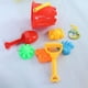thumbnail image 3 of Color aleatorio 7 unids/set juguetes para arena de playa cubo y pala juego de arena para niños juguete de playa juguete para jugar en el agua, 3 of 7