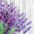 thumbnail image 5 of Purple Wall Decor Rustic Lavender Wall Art Purple Bathroom Bedroom Pictures Farmhouse Flower Painting for Living Room Vintage Lilac Floral Posters Canvas Prints Kitchen Home Decorations 12x16" 3 Piece, 5 of 6