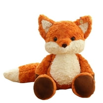 Running Fox Plush Toy - Soft Stuffed Animal for Kids, Huggable Jogging Fox Doll (1PC)