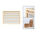 thumbnail image 4 of lionlar Wall Mount Chic Jewelry Organizer Rack Desktop Studs Stand Holder Store Shop 40x30cm 4 Layer, 4 of 9
