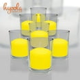 thumbnail image 4 of Hyoola, 10 Hour Yellow Citronella Scented Votive Candles - Indoor and Outdoor Mosquito Repellant (50 Pack), 4 of 7