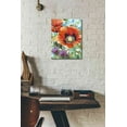thumbnail image 3 of Epic Graffiti 'Vivid Poppies II' by Carolee Vitaletti, Canvas Wall Art, 12"x16", 3 of 3