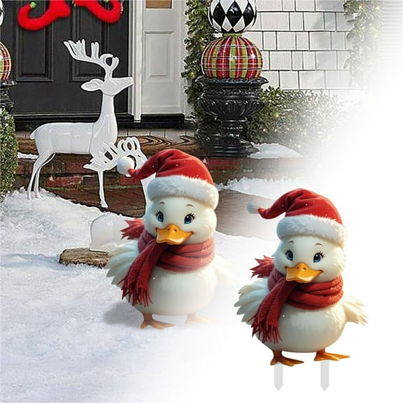 Christmas Gifts for Teens Cute Ground Stake Insert Art Garden Decoration Colorful Decoration For Yard For (Q)