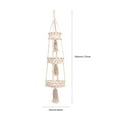 thumbnail image 2 of Hytrove 1Ud Cesta Colgante De Beige Para Macetas Con Tejido A Mano, 2 of 7