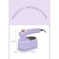 thumbnail image 2 of Eolstice Portable Mini Steam Iron with Rotatable Head, Handheld Garment Steamer for Fabric Clothes, Ideal for Home Use, Travel, and Quick Ironing, 2 of 2