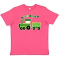 thumbnail image 3 of Inktastic St Patricks Irish Shamrock Train Youth T-Shirt, 3 of 5