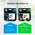 thumbnail image 4 of Cartucho de tinta HP 667XL Negra Original 3YM81AL Alto Rendimiento, 4 of 4