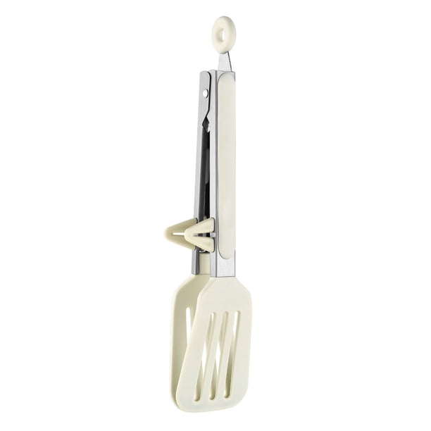 Aparatos de cocina, accesorios de cocina Pinzas de silicona para cocina - Pinzas para alimentos de 9 pulgadas con núcleo de acero inoxidable - Ranuradas para asar, hornear y freír - Antiadherentes Apt