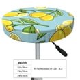 thumbnail image 4 of Fuzoiu Lemon Print Bar Stool Cushions, Super Breathable Round Bar Stool Covers,Seat Cushion Round- One Cushion Only-12 inch, 4 of 7
