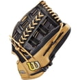 thumbnail image 4 of Wilson A2000 Superskin 1810 12.75" Baseball Glove (Wbw1009731275) Single Post Black 12.75 Left Hand, 4 of 8