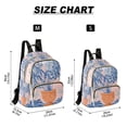 thumbnail image 2 of FORMRS Mini Backpack Purse for Women Travel Daypack Casual Shoulder Bag, Pink Leaves, 2 of 7