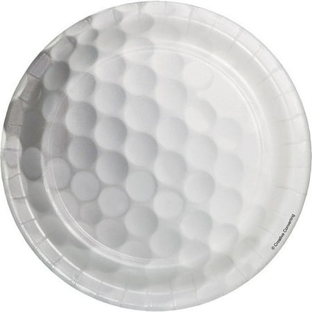 96 Count Bulk Pack Golf Dessert Plates
