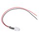 thumbnail image 3 of 10 piezas 12v 10mm LED diodo emisor de luz cableado Cable de luz LED multicolor 20cm 0,06W (rosa), 3 of 8
