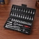 thumbnail image 4 of 46pcs Socket Ratchet Car Repair Tool Wrench Set Head Ratchet Pawl Socket Spanner Screwdriver Professional Metalworking Tool Kit, 4 of 5