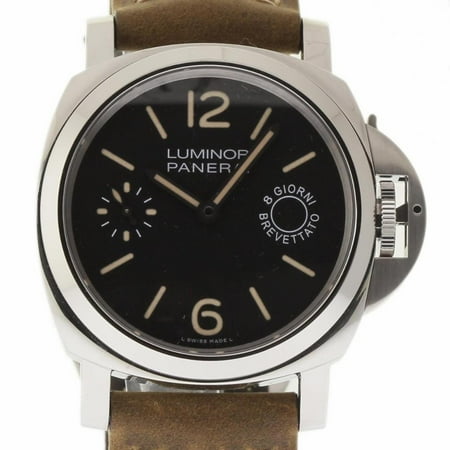 Panerai Marina - Pre-Owned Panerai Luminor Marina PAM00590 Steel Watch (Certified Authentic & Warranty)