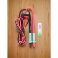 thumbnail image 3 of Juego Cables Prueba Universales Multímetro Digital Sonda Punta Aguja Cobre 100CM, 3 of 9