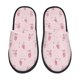 thumbnail image 1 of Fotbe Poodle Dog Pantuflas Peludas para Mujer con Estampado, Zapatillas de Peluche, Zapatos de Invierno para Casa, Uso Interior y Exterior-Medium, 1 of 8