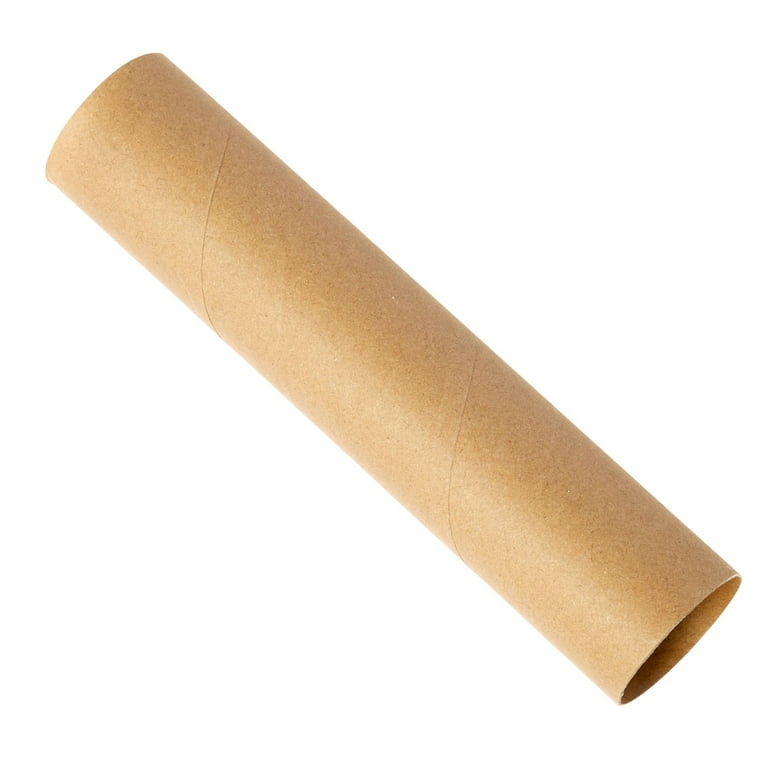 30 Pack Craft Rolls - 8 inch Round Cardboard Tubes - Cardboard Tubes for  Crafts - Craft Tubes - Paper Tube for Crafts - 1.57 x 8 Inches - Brown