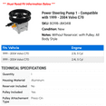 thumbnail image 2 of Power Steering Pump 1 - Compatible with 1999 - 2004 Volvo C70 2000 2001 2002 2003, 2 of 2
