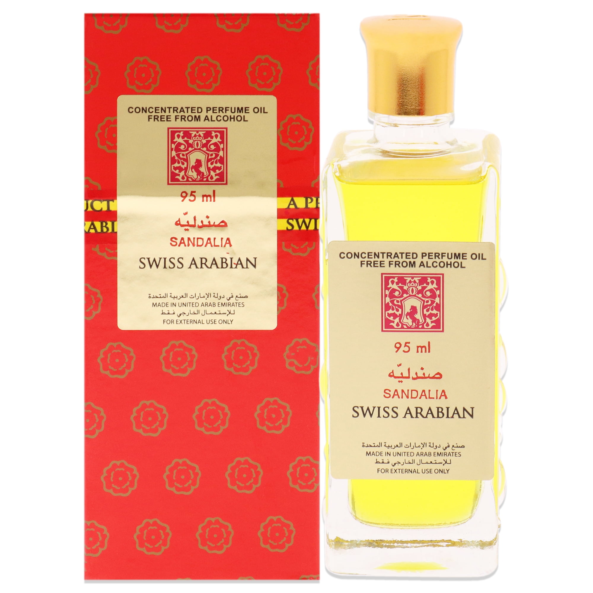 Sandalia by Swiss Arabian, Unisex Perfume Oil, 3.2 oz