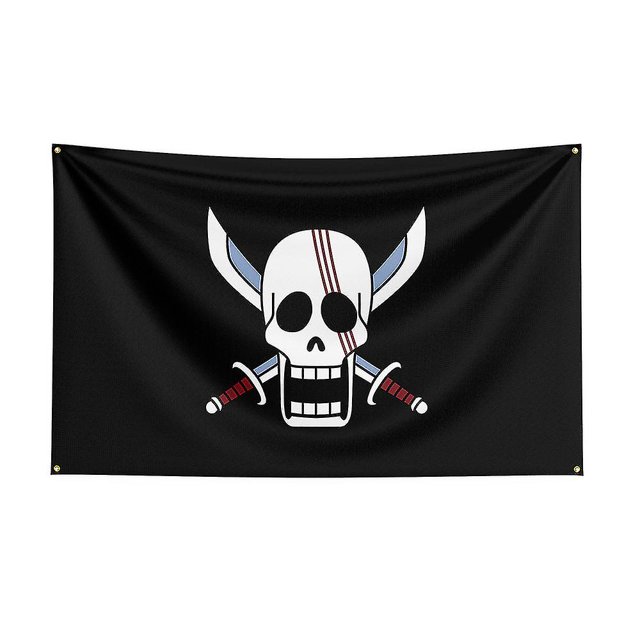 Xiongpin 3x5 One Pieces Flag Polyester Printed Comic Banner compatible with Decor