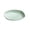 Green, variant on Oval Serving Platter with Built-in Groove, Reusable Plastic Plates for Family Daily Meals, Stackable Space-Saving Design for Party Food Display