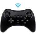 thumbnail image 1 of Controlador para Wii U, controlador inalámbrico Pro Bluetooth Gamepad conectado a la consola Wii U Joystick analógico dual-negro oso de fresa Electrónica, 1 of 6