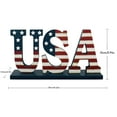 thumbnail image 3 of HUASHENG Wooden Star Strips: A Natural Celebration For Independence Day Dining Table, 3 of 5
