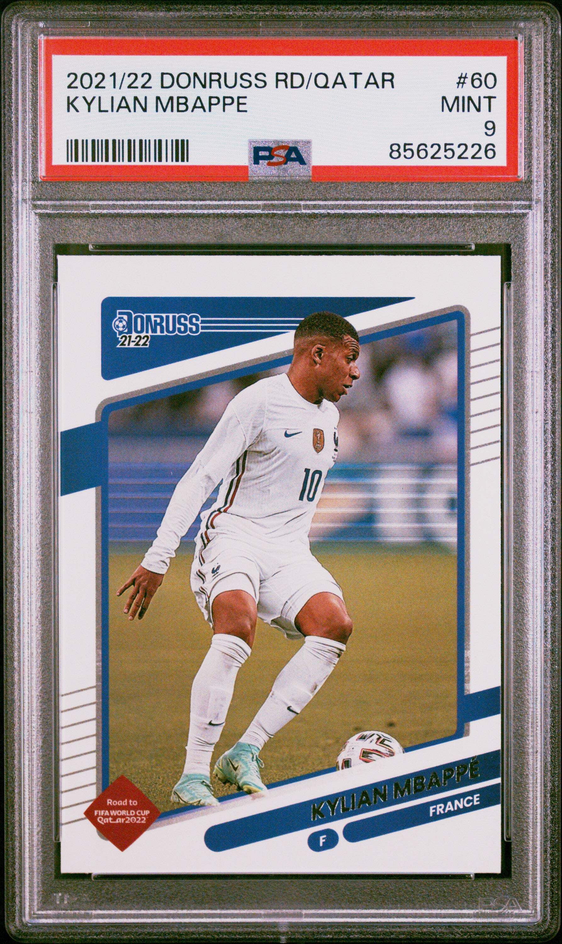 Neymar Jr 2018 Panini Prizm World Cup Soccer Card #25 - PSA 10 Graded Mint Condition