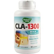 Nature's Way CLA Weight Loss Pills to Reduce Fat & Increase Muscle Tone, 1300 mg, 90 Ct.