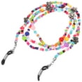 thumbnail image 4 of KAKOWELY Chaîne de Lunettes de Mode Colorée Perlée, 29.53"X0.1"X0.1", 4 of 4