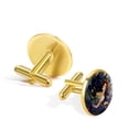 thumbnail image 3 of Mermaid Elegant Mens Cufflinks Set for Formal Attire Made of Stainless Steel Ideal for Business Meetings, 3 of 6